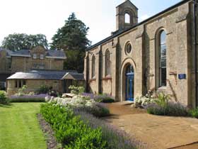 Chapel grounds from South