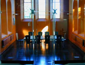 Orange and glazed chancel